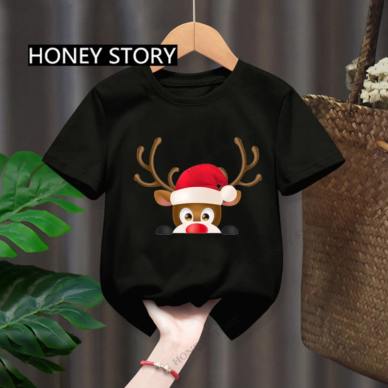 Title 4, Modisches Weihnachtsshirt für Kinder mit Santa ...