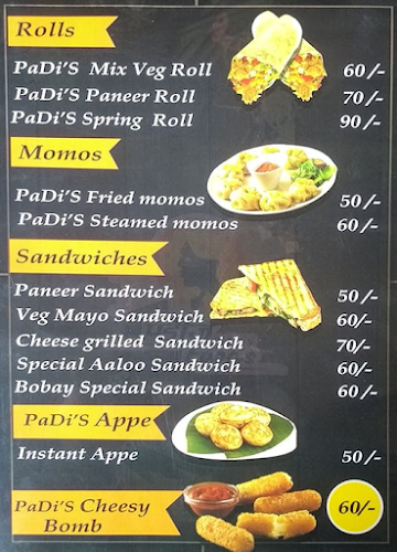 Rajnandani Cafe In Chat menu 