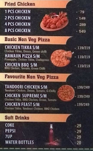 Madras Pizza menu 3