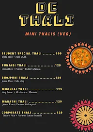 De Thali menu 5