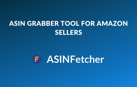 ASINFetcher Amazon ASIN Grabber Tool small promo image