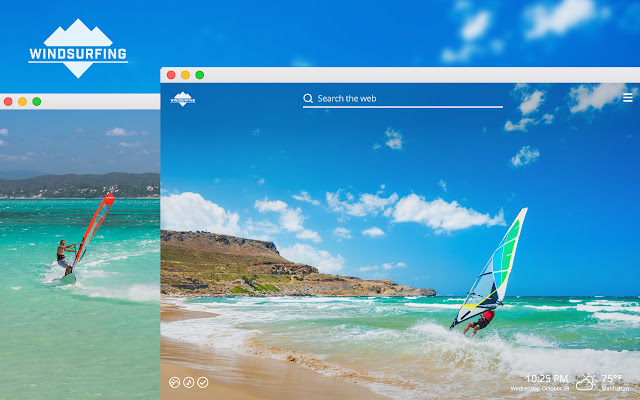 Windsurfing New Tab