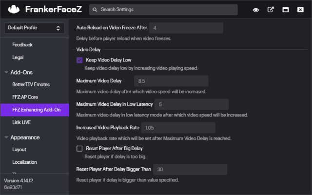 The FFZ Enhancing Add-On Preview image 3