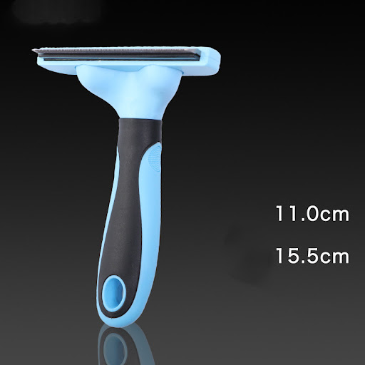 Title 10, Dog grooming tool pet comb removes loose hair, ...