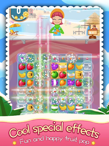 Juice Eliminate-Fruit Pop Crush,Slpashing Game