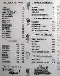 Amrit Ice Cream Parlour menu 2