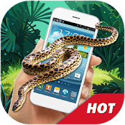 Snake On Screen Hissing Joke App  Icon