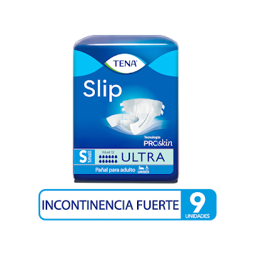 Pañales adulto TENA   Slip Small Incontinencia Severa x9Und              