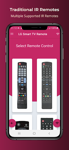 Screenshot LG Universal TV Remote