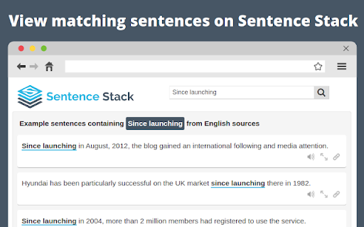 Sentence Stack