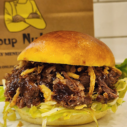 BBQ Pulled Beef Sandwich