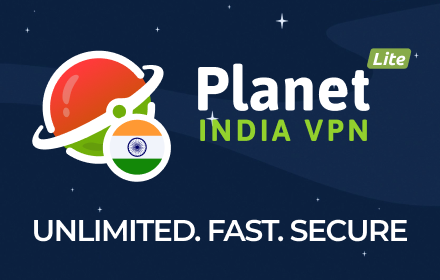 VPN INDIA - Planet VPN lite Proxy small promo image