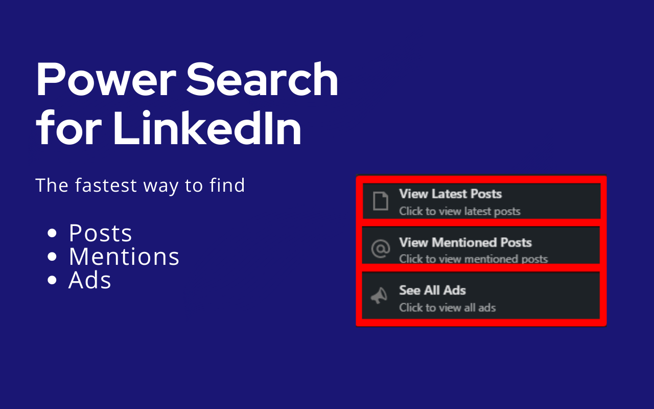 Power Search for LinkedIn Preview image 0