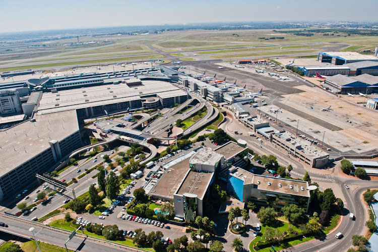 Eleven suspects have been arrested after gaining entry to the cargo area at OR Tambo airport..