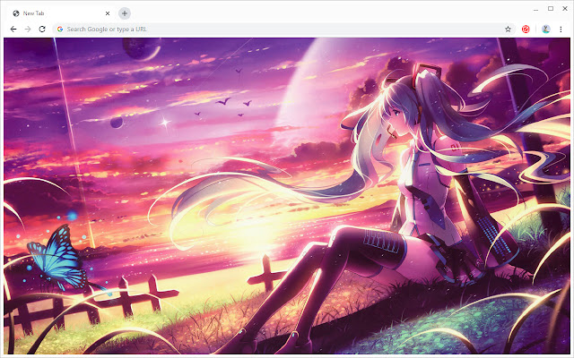 Anime Girls New Tab