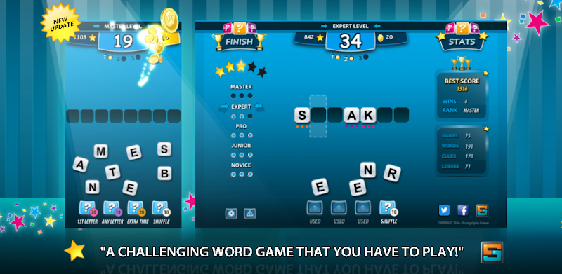 WORDFIX - word scramble, word shuffle, word jumble