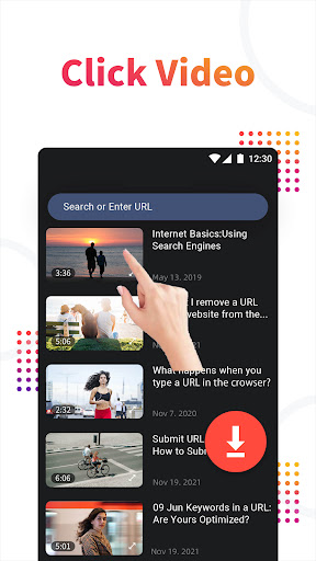 Screenshot Video Downloader