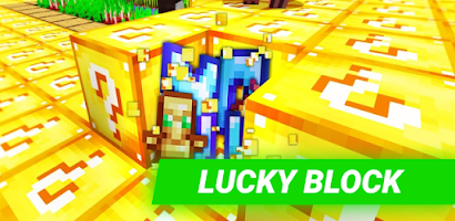 Download Lucky Block mod for MCPE android on PC