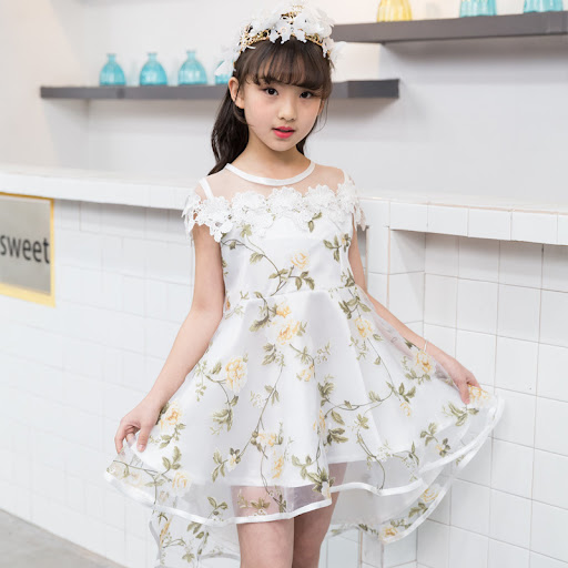 Title 4, Girls Dress Summer New European And American Pr...