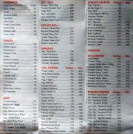 Amrapali Hotel menu 1