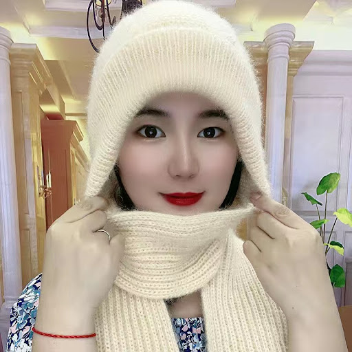 Title 4, New Womens Hat Fleece-lined Thickened Scarf In...