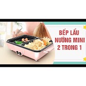 Bếp Lẩu Nướng 2 Ngăn Hàn Quốc, Nồi Lẩu 2 In 1 Siêu Chống Dính Đa Năng_Bảo Hành Chính Hãng 6 Tháng Senko.shop08