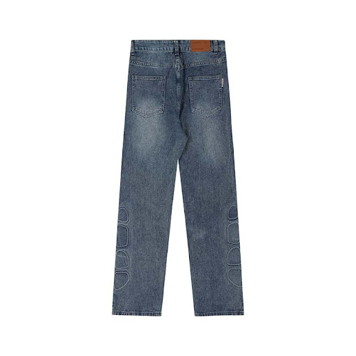 Title 10, Mens American-Style Retro Street Washed Wide-L...