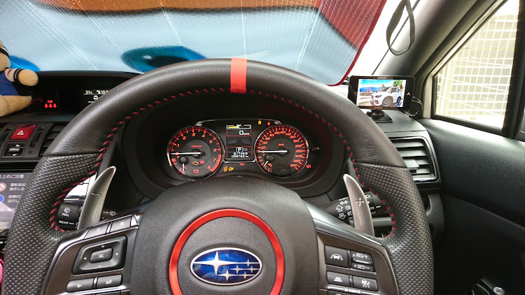 WRX S4のハンドルマーカーに関するカスタム事例の投稿画像1枚目
