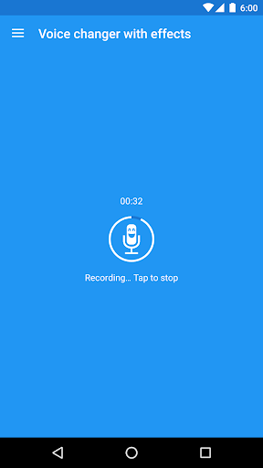 Screenshot Voice changer with effects