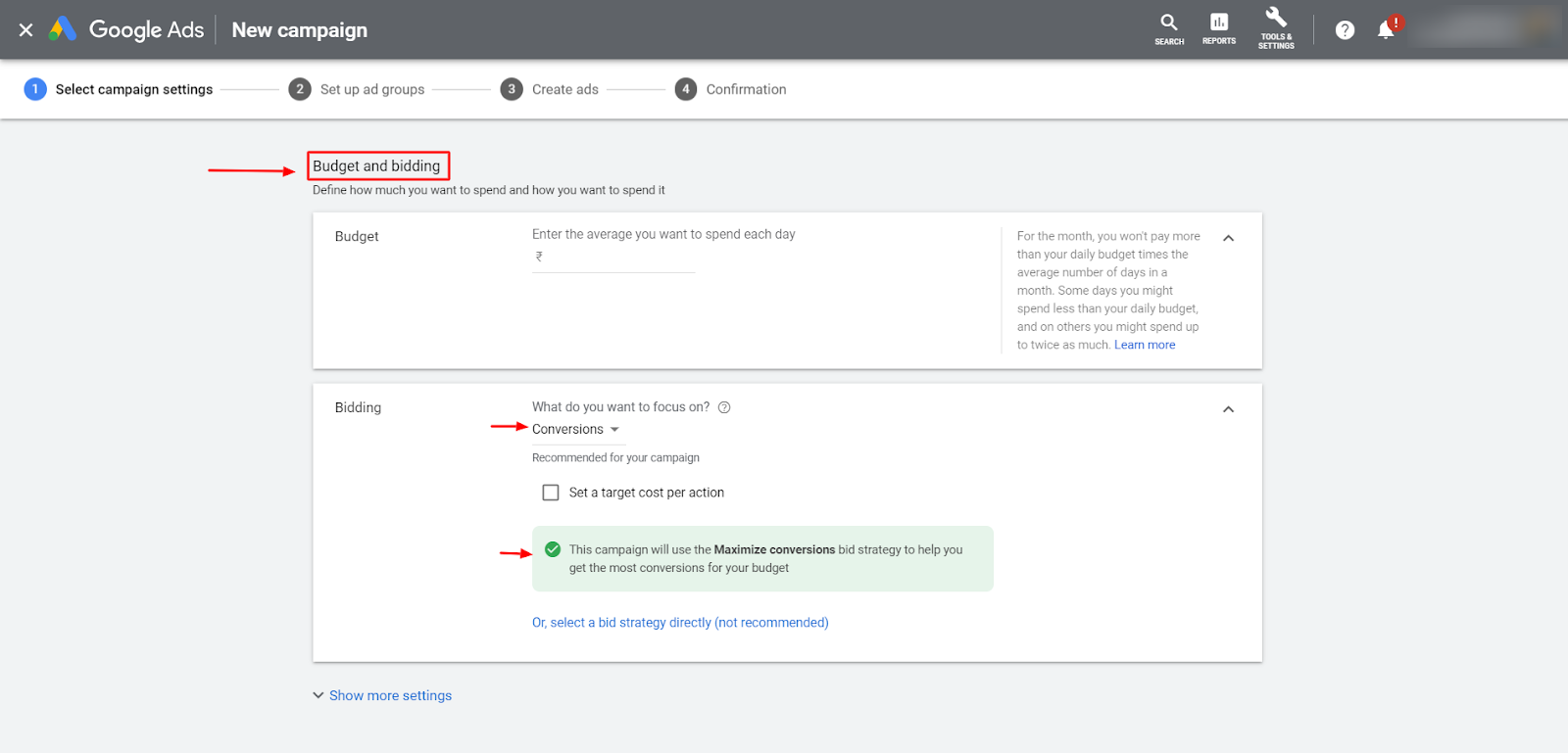 google-ads-budget-and-bidding