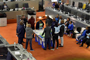 Vote counting at the Extra-Ordinary council meeting of the Ekurhuleni council to vote in a new Mayor.