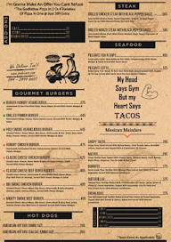 The Padrino menu 4