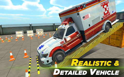 Ambulance Parking Game Simulator 3D