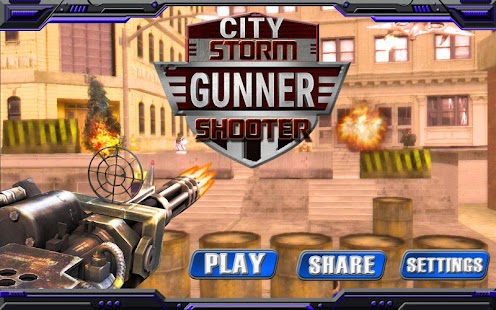 download CITY STORM GUNNER SHOOTING free