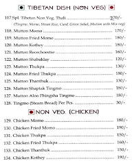 Himalayan Restaurant menu 4