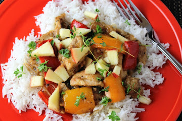 Chicken Stir Fry With Apples