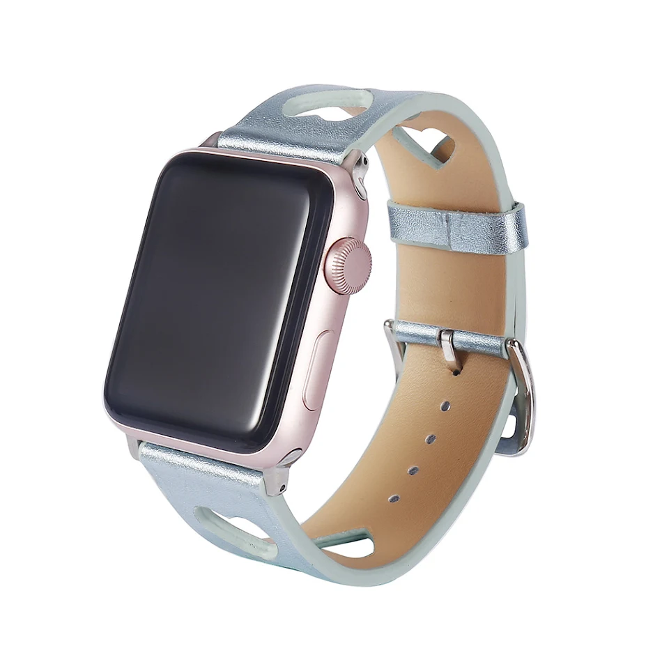 Love Skeleton iWatch Ademende Dames Horlogeband, Comfortabel en Stijlvol, Ideaal voor Dagelijks Gebruik.