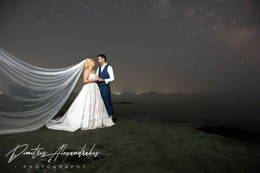 Fotógrafo de casamento Δημήτρης Αλεξανδράκης (alexandrakis). Foto de 3 de outubro 2018