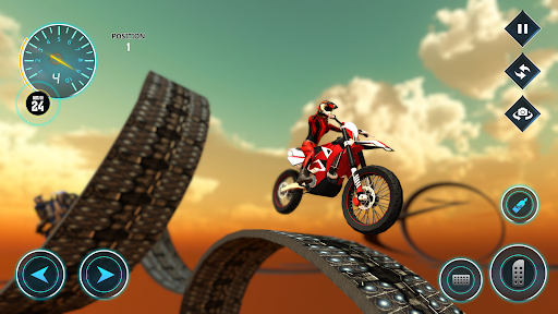 Screenshot Bike Stunt 3D Race: Bike Games