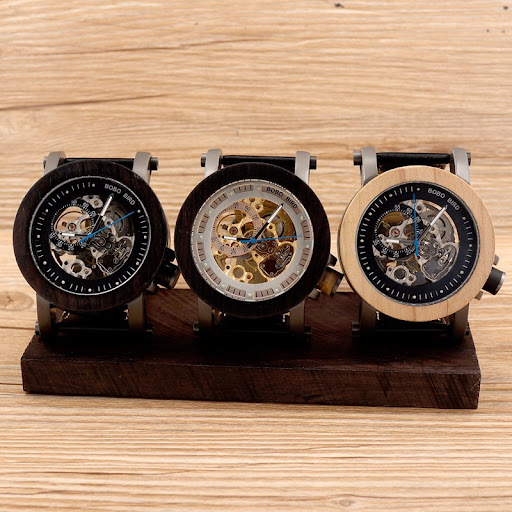 Title 4, Large Dial Hollow Mechanical Watch Experience t...