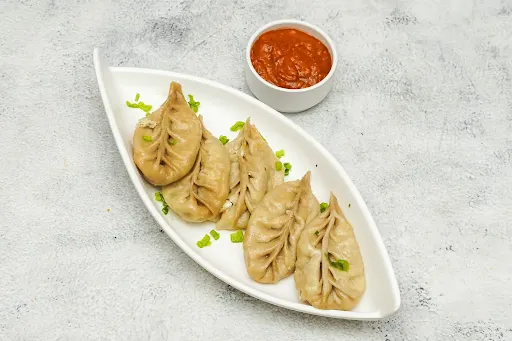 Paneer Steamed Momos(6 Big Pcs)