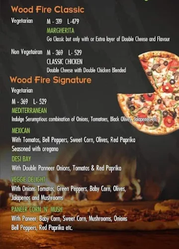 Pappu's Pizzeria menu 
