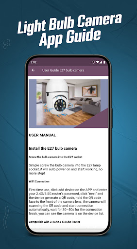 Screenshot Light Bulb Camera App Guide