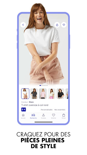 Screenshot KIABI, Shopping Mode & Déco