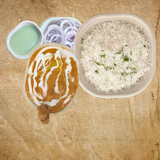 Butter Chicken With Rice/Roti