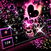 Sparkling Heart Keyboard Theme 6.5.14.2019 Icon