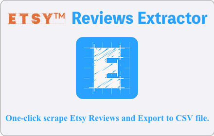 Etsy™ Reviews Extractor small promo image