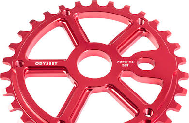 Odyssey Utility Pro Sprocket (No Guard) - 30t, Anodized Red alternate image 0