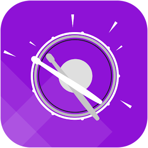 Electronic Drumming With Music logo