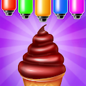 Icon Ice Cream Cone Baking Game